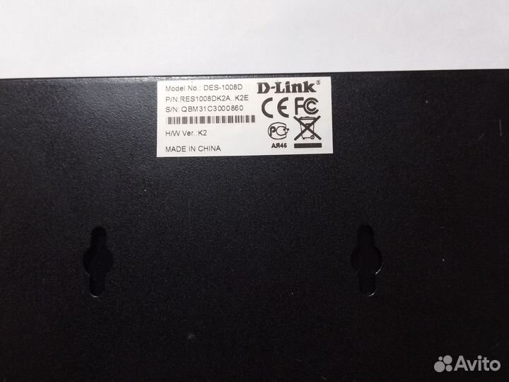 D-Link DES-1008D 8 портов