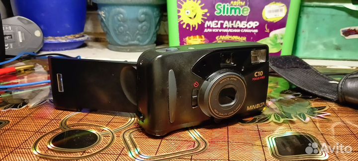 Раритетный плёночный фотоаппарат Minolta C10
