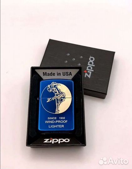 Настоящая зажигалка Zippo