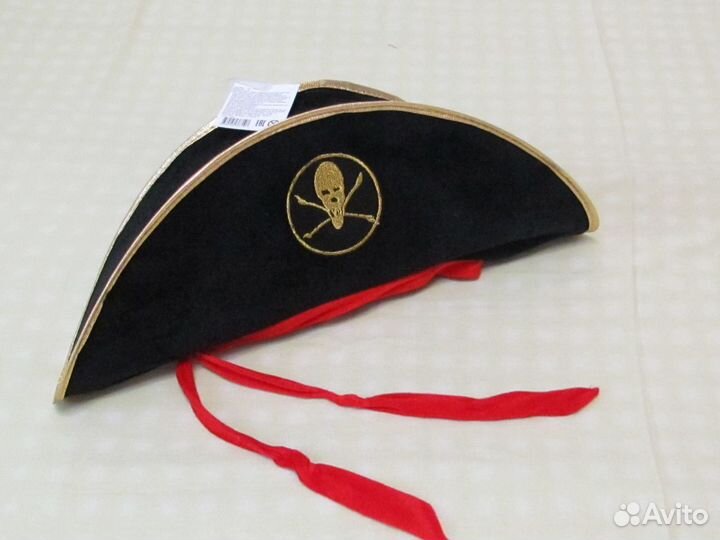 Новый костюм шапка Пират карнавальный шляпа