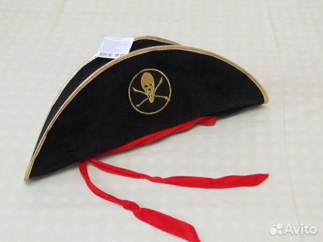 Новый костюм шапка Пират карнавальный шляпа