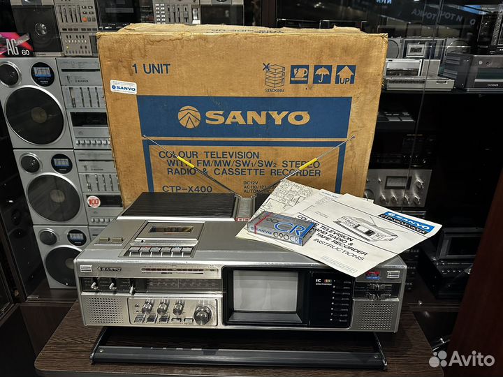 Магнитола с тв sanyo x400