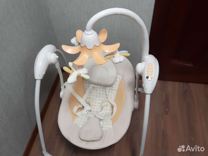 Детские электрические качели бу