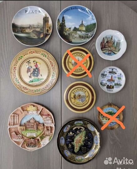Тарелки настенные