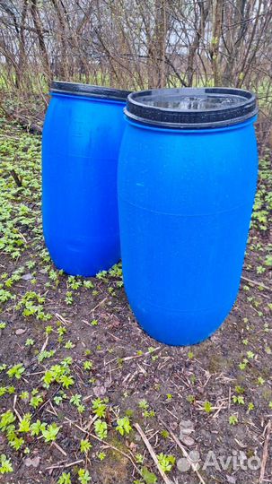 Бочки и ведра пластиковые с краном - пищевые