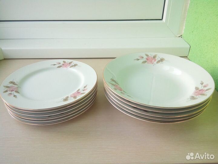 Тарелки глубокие Tono China 70-80гг. Япония