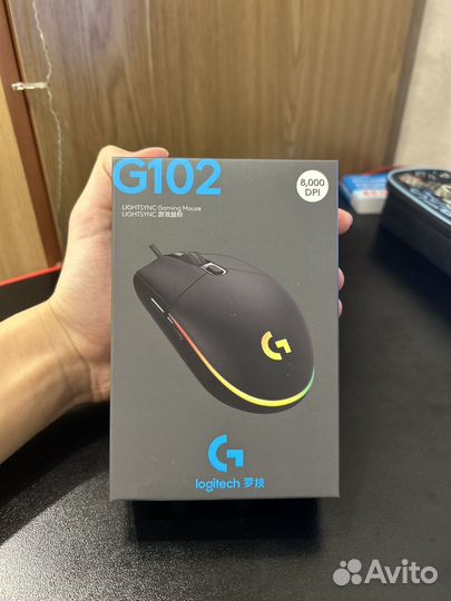 Игровая мышь logitech g102