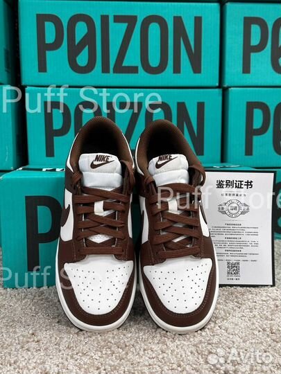 Nike Dunk Brown Оригинал Poizon Коричневые