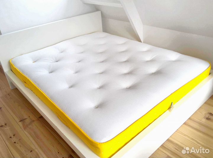Матрас односпальный жесткий зональный с гарантией