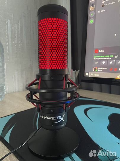 Микрофон hyperx quadcast