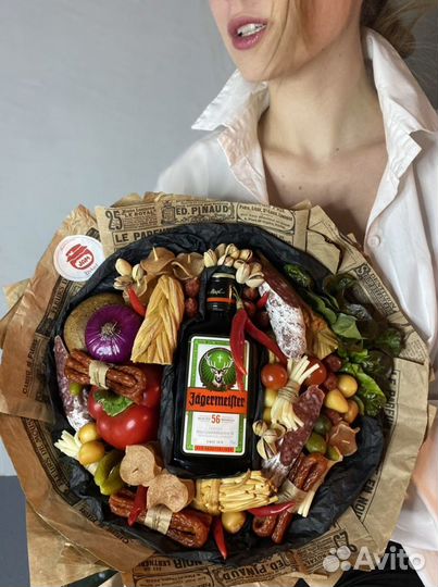 Мужские букеты съедобные