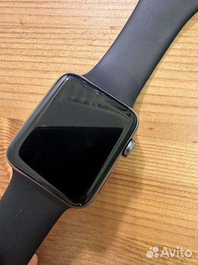 Часы Apple watch series 3, 42mm, браслет S/M, spac