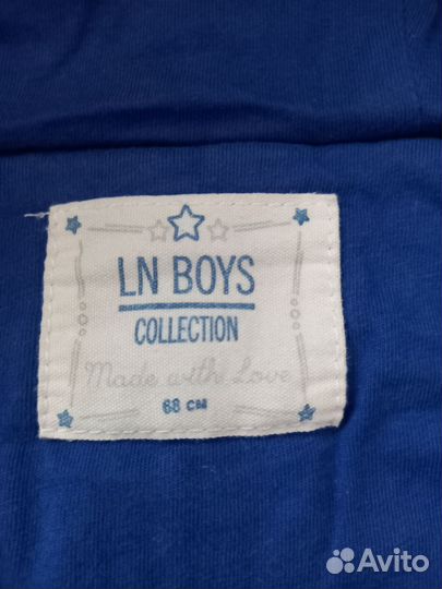 Весенний комбинезон для мальчика 68