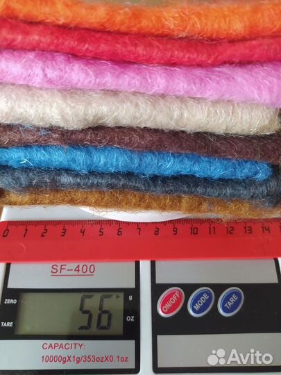 Вата льняная крашеная наборы