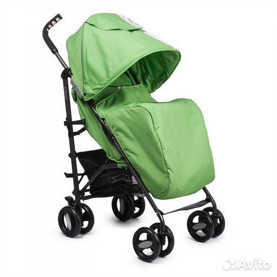 Коляска hoco Birdie Green stripes прогулочная