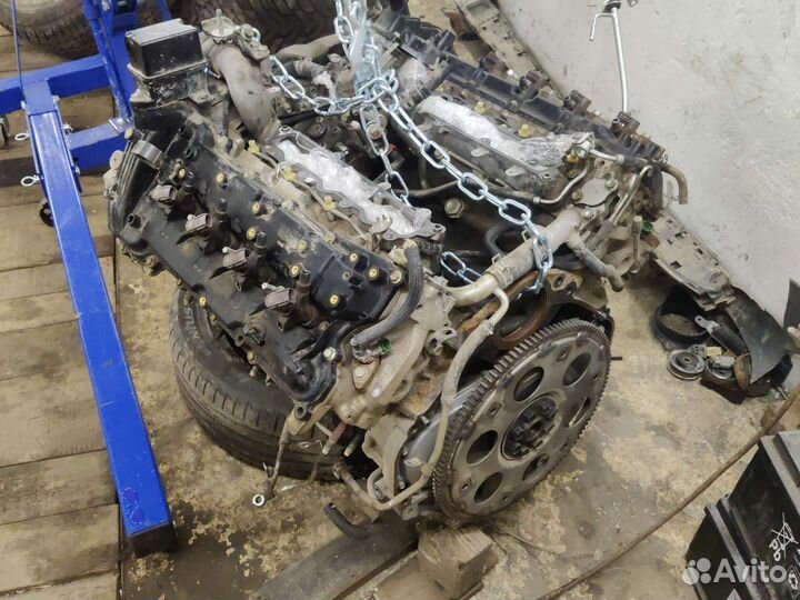 Двигатель Toyota land cruiser 200 1vdftv 2016г