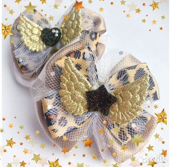 Бантики, заколки для волос