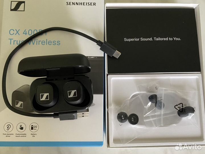 Наушники Sennheiser CX 400BT True Wireless