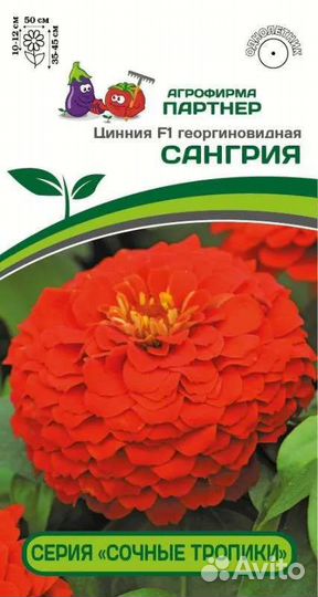 Циннии кустовые фирмы партнер