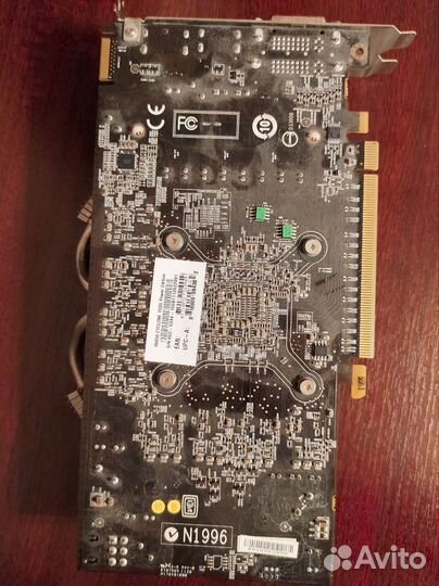 Видеокарта AMD r6850 msi cyclone