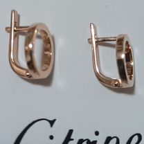 Золотые серьги