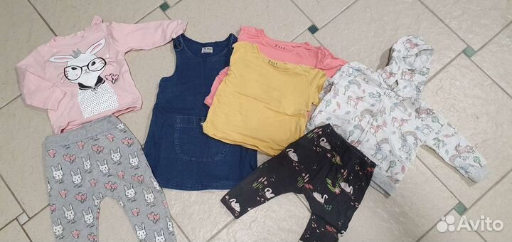 Вещи пакетом для девочки