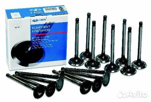 К-кт клапанов на двиг. 16 шт LADA