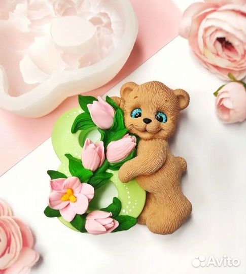 Мыло ручной работы, подарок 8 марта