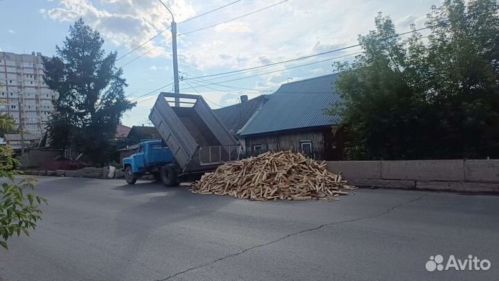 Дрова сосновые, горбыль, бакулка