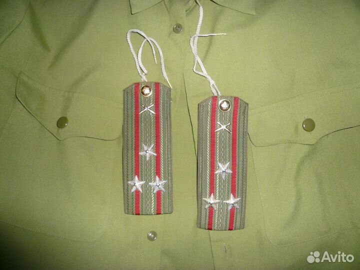 Погоны артиллерия - ракетчики вс СССР полковничьи