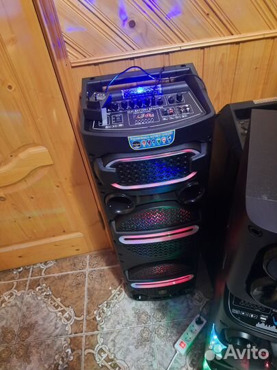 Портативная музыкальная колонка 1600w