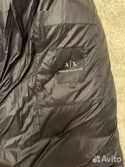 Armani exchange пуховик