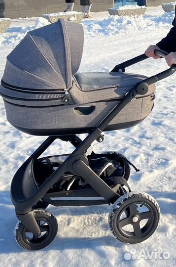 Коляска stokke trailz v6 2в 1