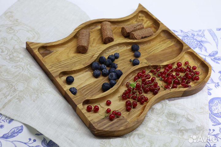 Менажница из дуба