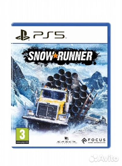 SnowRunner Ps5 (новый диск)