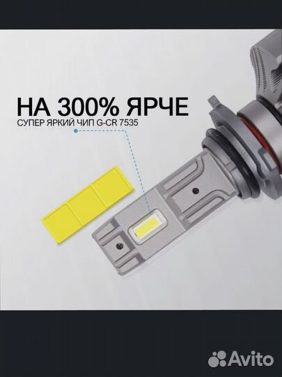 Светодиодная лампа S5 h8,h9,h11,h27 для птф LED