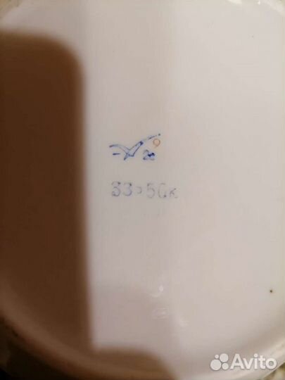 Чайник заварочный фарфоровый СССР