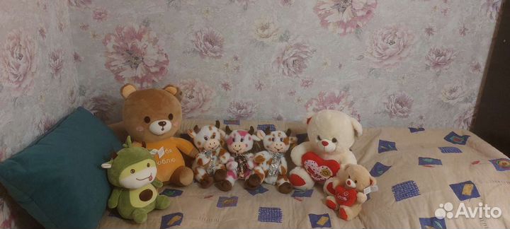 Мягкие игрушки с бирками