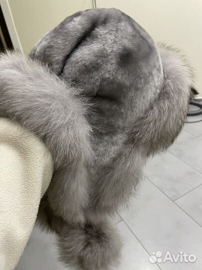 Шапка ушанка женская