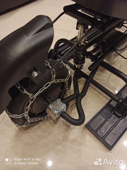 Электро снегокат с мотором 350 W