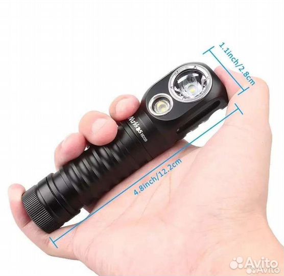 Налобный фонарь wurkkos hd20