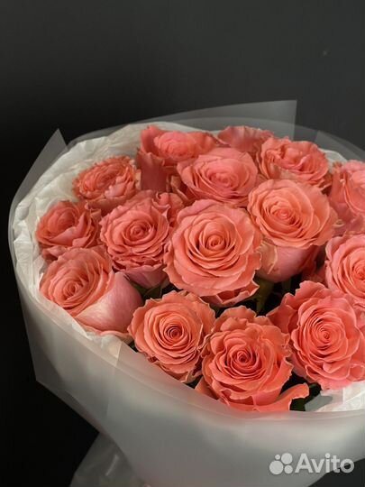 Коралловые розы