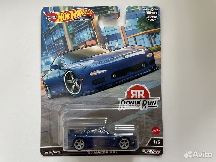 Hot Wheels Premium Mazda RX-7 Ronin Run