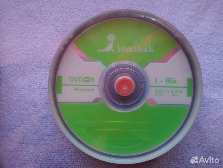 DVD диски новые