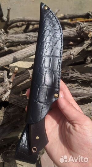 Нож охотничий ручной работы Х12мф