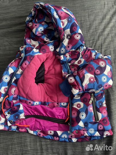 Куртка зимняя для девочки 80