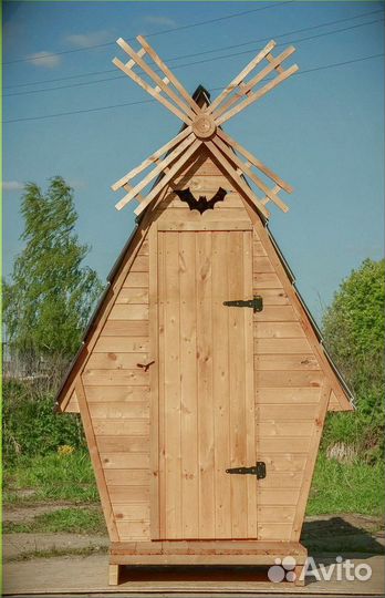 Дачный туалет с установкой Щ434