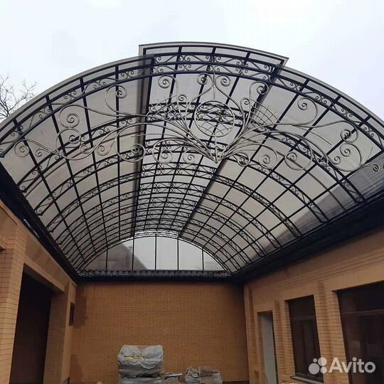 Ворота Перила навесы ковка