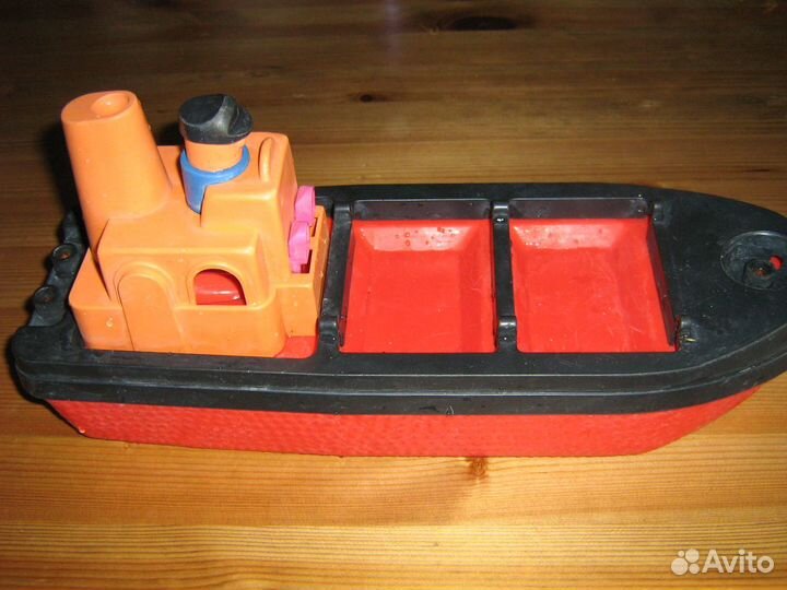 Баржа корабль с гудком СССР капитан