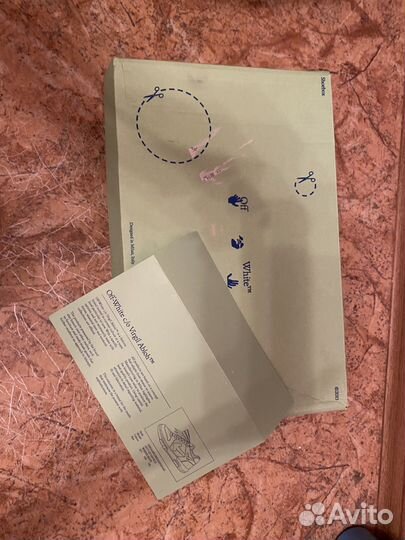 Кроссовки off white out of office 43